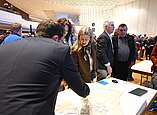 Unsere Mitarbeitenden konnten spezifische Auskunft geben und Fragen beantworten. Foto: Felix Kästle